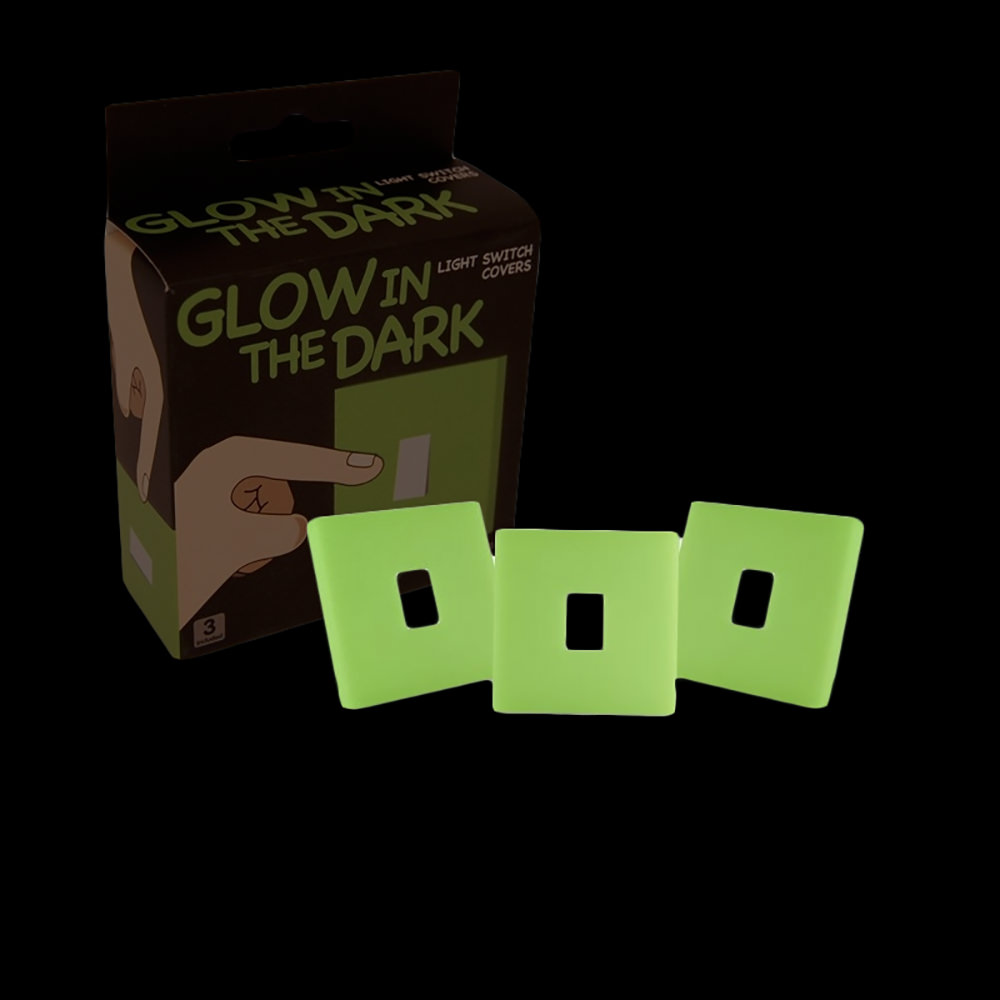 Glow Light Switch Cover Pack of 3